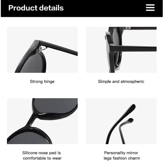 Lunettes de soleil polarisées rondes rétro pour hommes et femmes, monture léopard classique, mode no