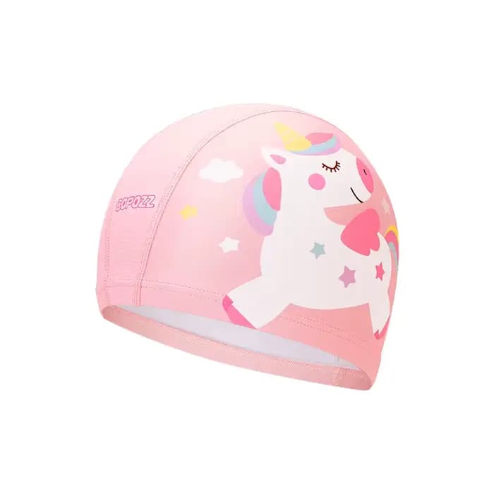 Bonnet de natation en PU imperméable pour enfants, chapeaux de piscine pour enfants, protège-oreille