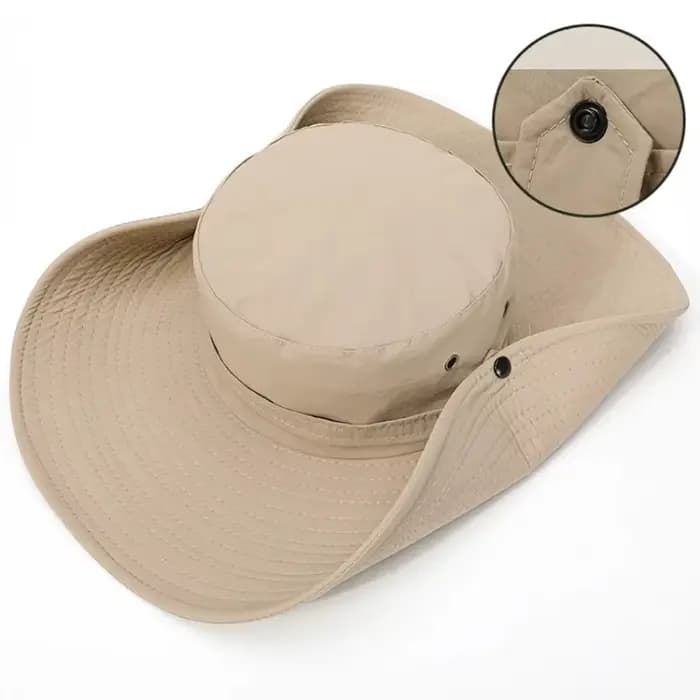Chapeau seau d'été pour hommes, Cowboy, pêche en plein air, randonnée, plage, maille respirante, Ant