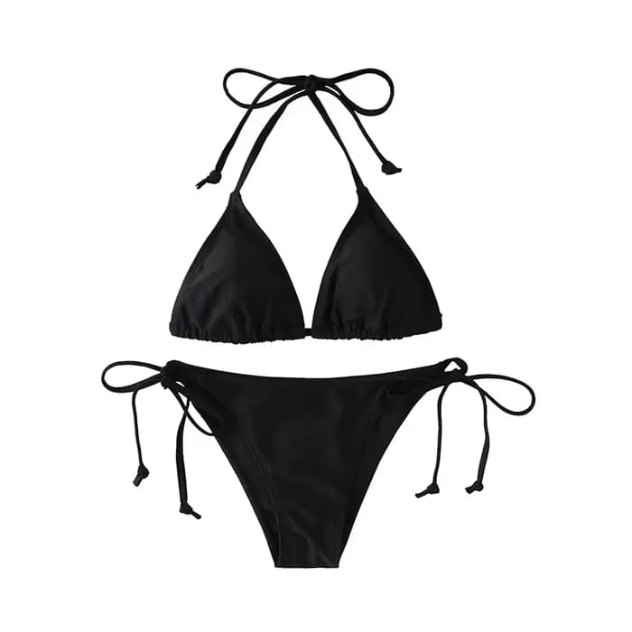 2 pièce/ensemble 2024 mode Sexy maillot de bain femmes Bikinis ensemble Triangle maillots de bain St