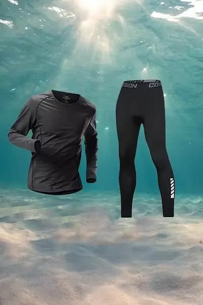 Maillot de bain pour hommes, protection solaire intégrale, manches longues, manches courtes, pantalo