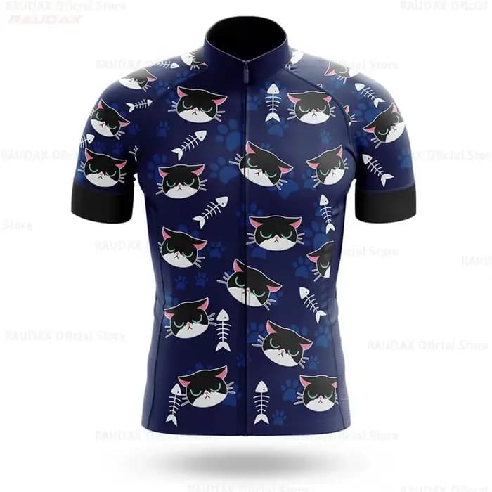 Maillot de cyclisme pour hommes, haut de vélo CAT, chemise de vélo vtt, vêtements d'équitation sur r