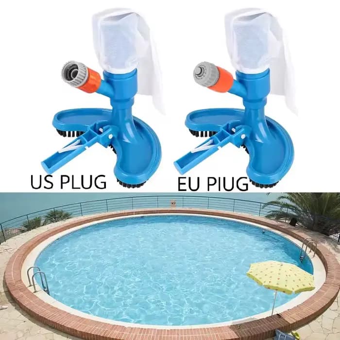Aspirateur professionnel pour piscine avec brosse, ensemble d'outils de nettoyage multifonction pour