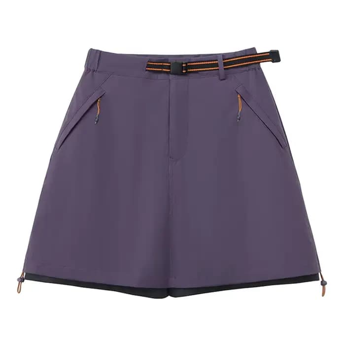 LNGXO short de sport à séchage rapide femmes été randonnée en plein air Camping escalade short exten