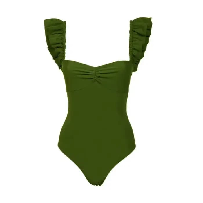 Maillot de bain une pièce de luxe, tendance, vêtements de plage, Slim, élégant, Push Up, jupe Biquin