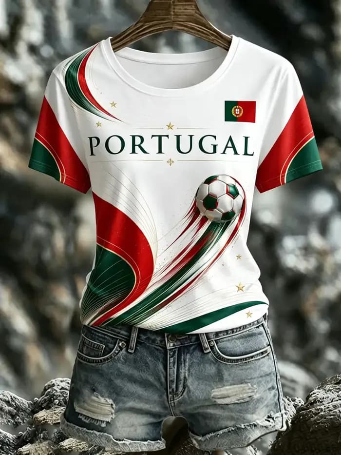 Maillot de football Raglan, T-shirt de football d'été ample et respirant, chemise décontractée pour 