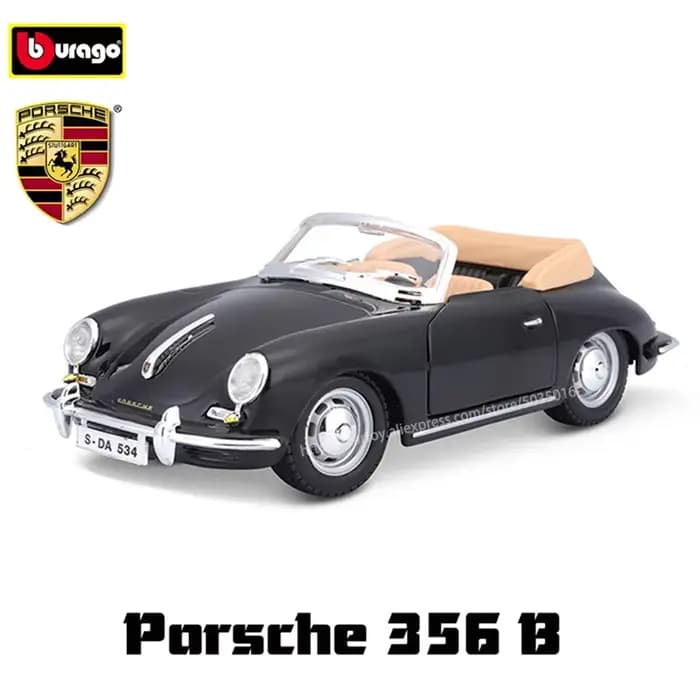 Bburago 1:24 Porsche 963 24 alliage voiture de course alliage de luxe moulé sous pression modèle de 
