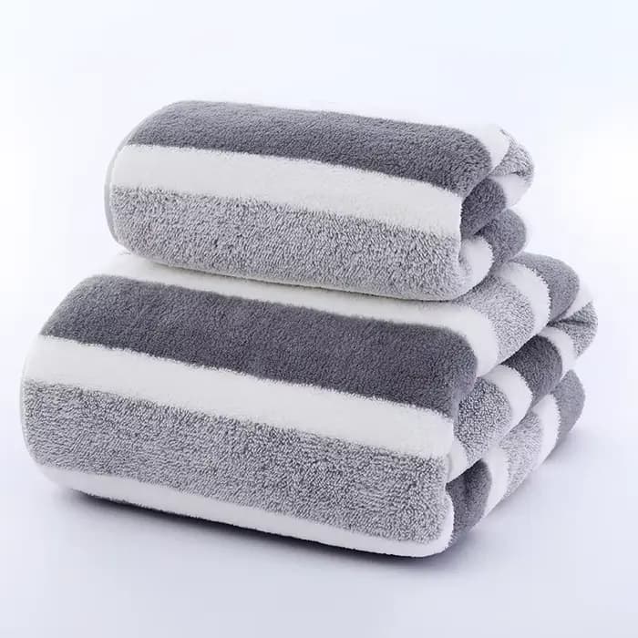 Serviette de bain épaisse, forte absorption d'eau et séchage rapide, ne perd pas ses fibres, durable