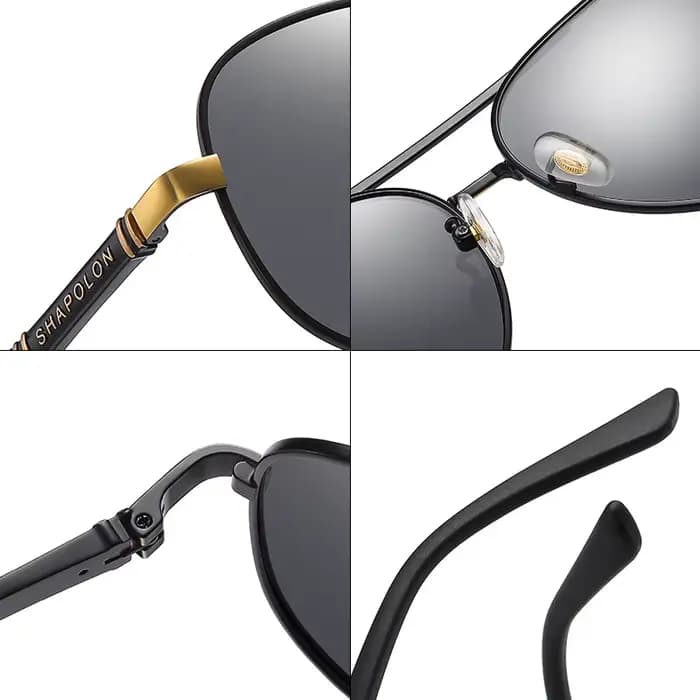 Nouvelles lunettes de soleil pour hommes, style « Frog Eyes », anti-reflet, pour la conduite en exté
