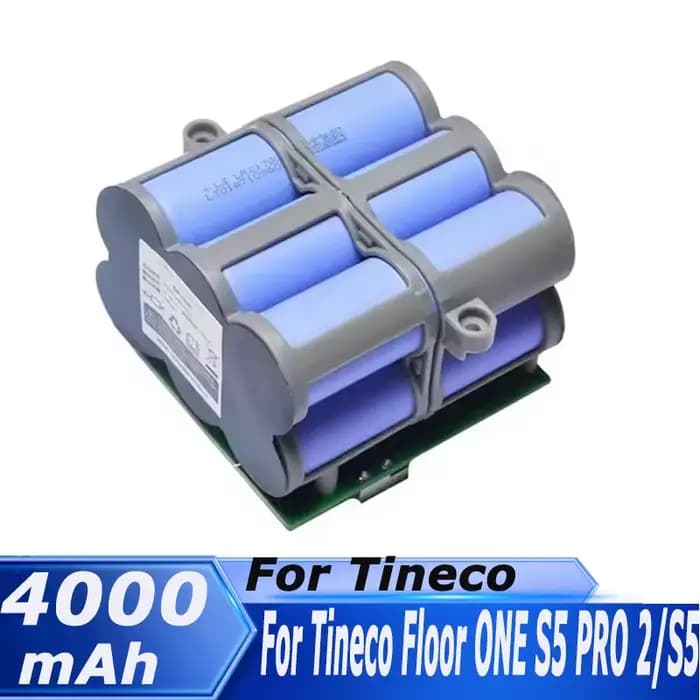 Batterie Li-ion rechargeable 21,6 V 6000 mAh nouvellement améliorée pour le nettoyeur vapeur Tineco 