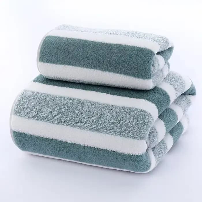 Serviette de bain épaisse, forte absorption d'eau et séchage rapide, ne perd pas ses poils, durable,