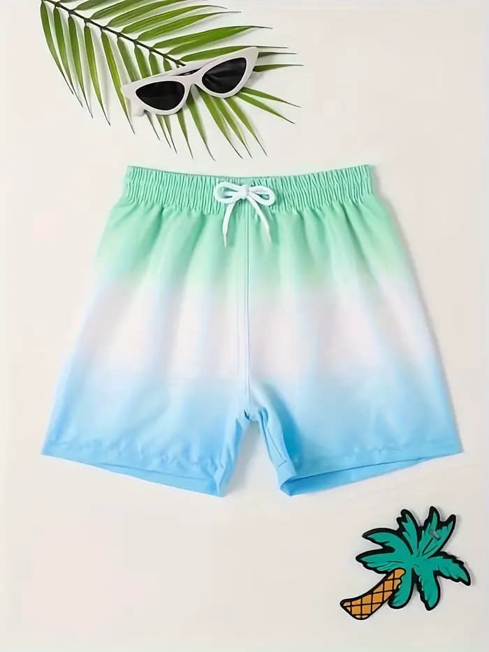 Sports de plage imperméables décontractés avec cordon de serrage pour garçons, objectifs de natation