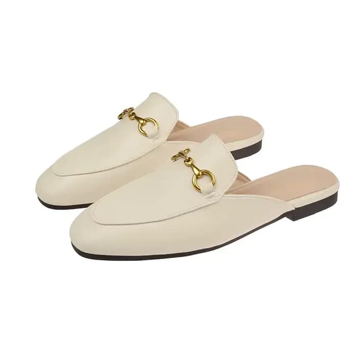 Mules d'été pour femmes avec boucle mors de cheval, style Ins 2026, polyvalentes et tendance pour l'