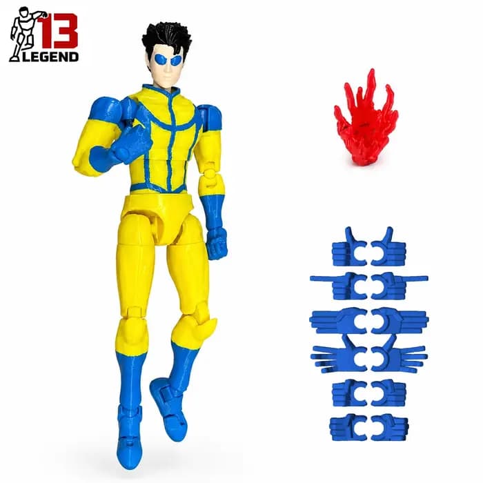 Figurine articulée Legend13 T13 imprimée en 3D, modèle anime multi-articulé, jouet de collection, ca