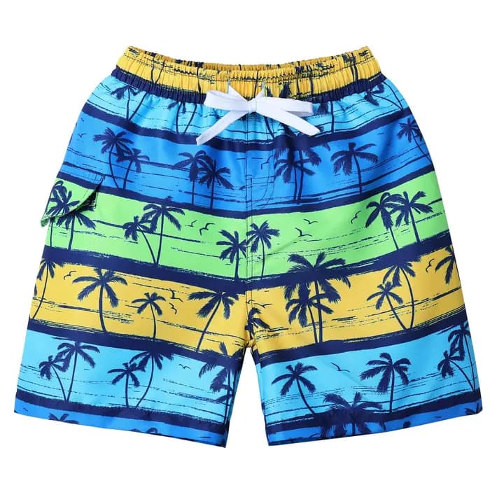 Hawaii enfants short de bain mignon maillot de bain maillot de bain séchage rapide maillot de bain d