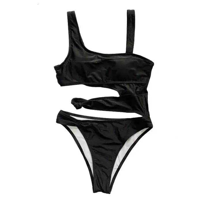 Maillot de bain une pièce blanc, Sexy, découpé, pour baigneurs, Push Up, Monokini, vêtements de plag