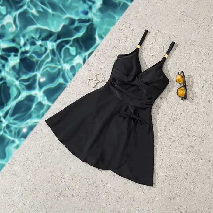 Yiiciovy nouveau maillot de bain robe femmes été Tankini Monokini