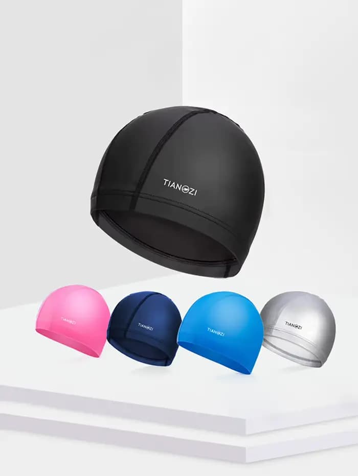 Bonnet de bain uni pour adultes