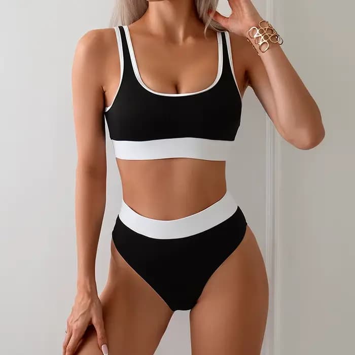 2025 femmes Sexy Bikini ensemble offre spéciale débardeur maillot de bain maillots de bain pour femmes plage maillot de bain