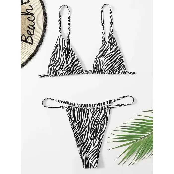 Bikini zèbre sexy 2026, maillot de bain femme, vêtements de bain féminins, mini string bikini, ensemble de bikinis d'été, vêtements de plage, maillot de bain