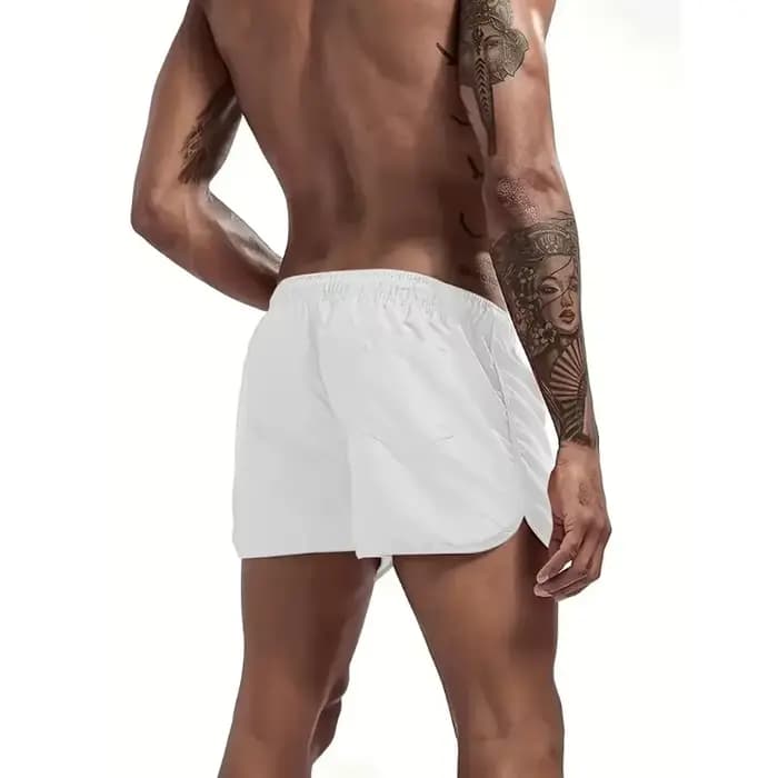 Shorts de plage à la mode pour hommes, imprimé DR Bear, séchage rapide, avec cordon de serrage, pour le surf