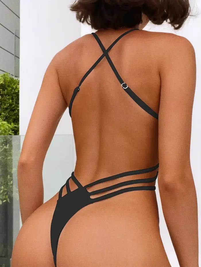 Nouveau Maillot de Bain Une Pièce Sexy pour Femme