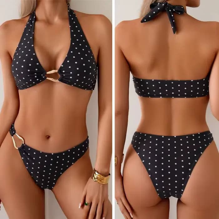 Été Sexy Bikinis Dot femmes maillots de bain femme maillot