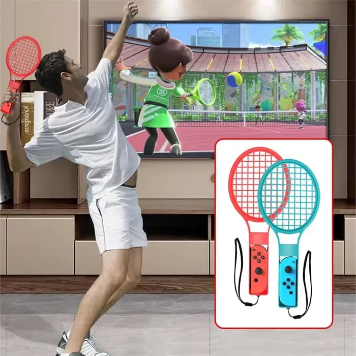Ensemble d'accessoires de sport 10 en 1 pour Nintendo Switch, Kit d'accessoires de sport de jeu Oled avec Clubs de Golf