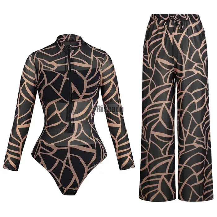 Maillot de bain en maille sexy