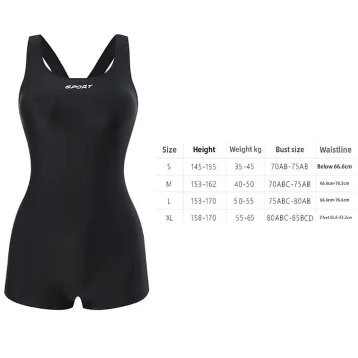 Maillot de bain une pièce à bretelles croisées avec coussinets de poitrine
