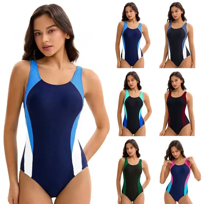 Maillot de bain une pièce athlétique pour femme