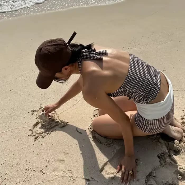 Maillot de bain une pièce pour femme