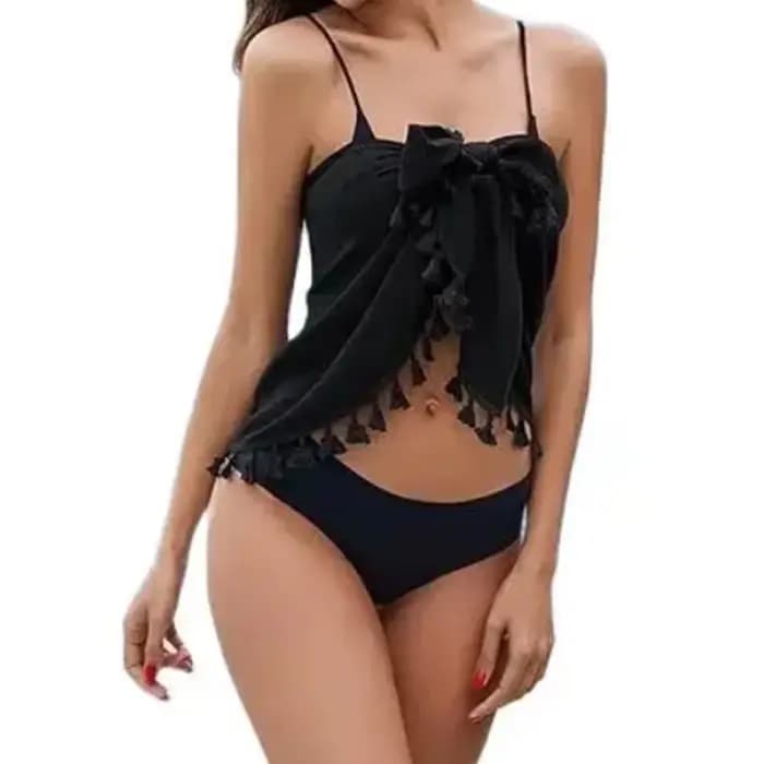 Femmes Sarong Coverups Sexy court maillot de bain en mousseline de soie jupe portefeuille plage