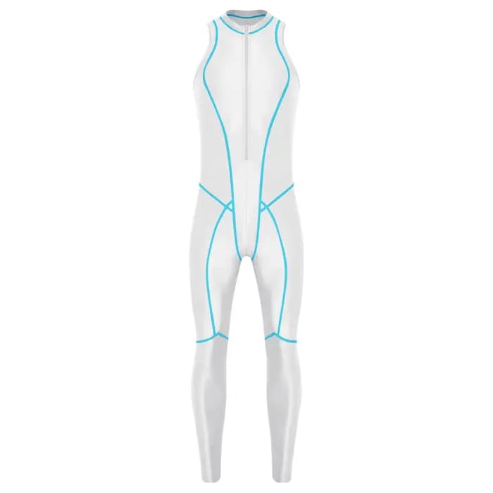 Combinaison de bain brillante pour homme
