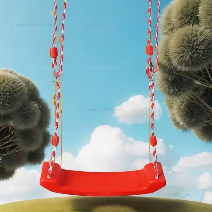 Balançoire suspendue arc-en-ciel pour enfants, balançoire pratique pour bébé, utilisable en intérieur et en extérieur, jouets de jeu d'extérieur pour enfants