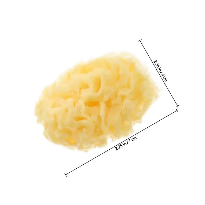 1 pièce Éponge de bain grecque naturelle en nid d'abeille, douce, exfoliante pour peaux sensibles, pour adultes et enfants, pour la douche et le bain