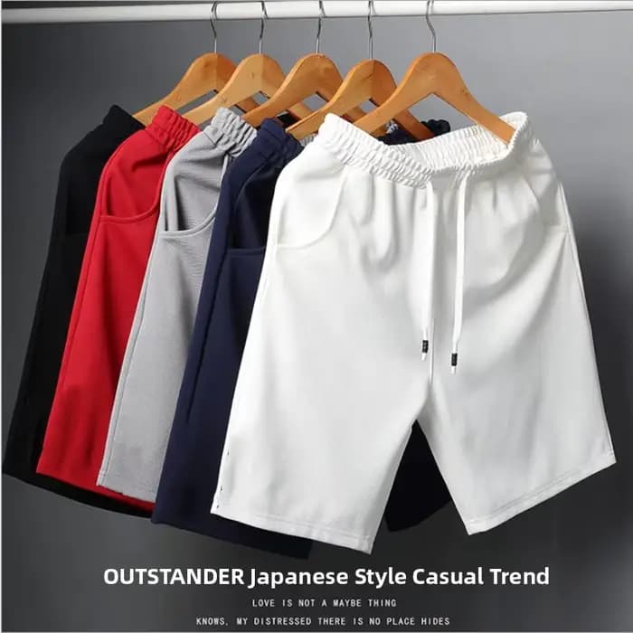 Shorts de plage décontractés pour hommes, nouvelle collection été 2026, coupe droite cinq-quarts, sport et loisirs, en fibre de polyester, taille à cordon de serrage
