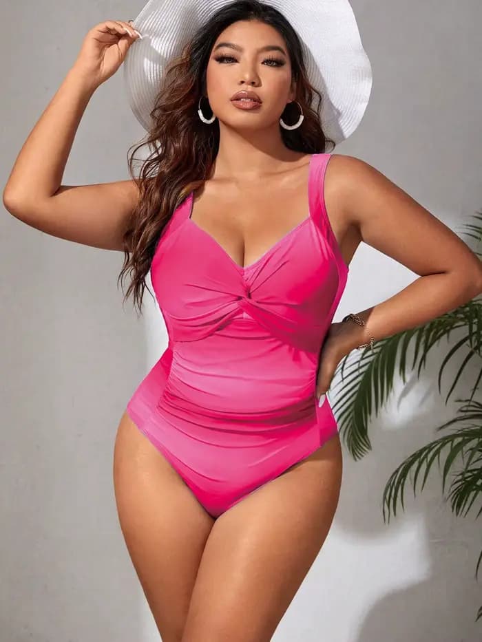 Maillot de bain grande taille 2025 Tankini maillot de bain une pièce grande taille Bikini maillots de bain maillot de bain body Monokini maillot de bain pour femme