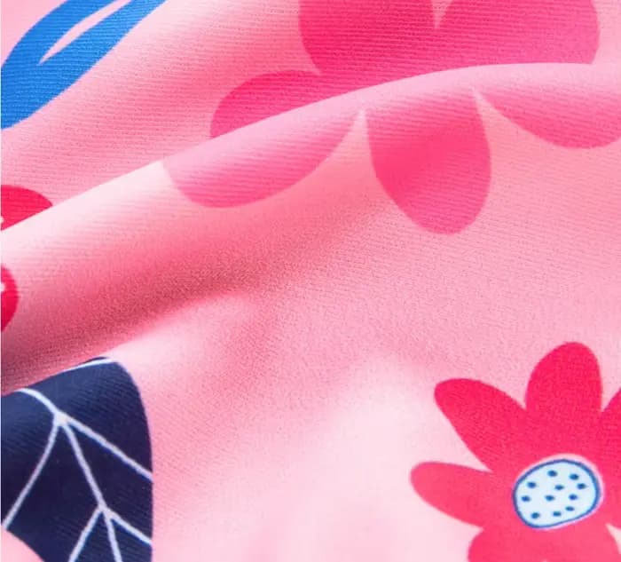 Bonnet de bain pour enfants - Chapeau en tissu élastique imprimé de dessins animés mignons pour garçons et filles