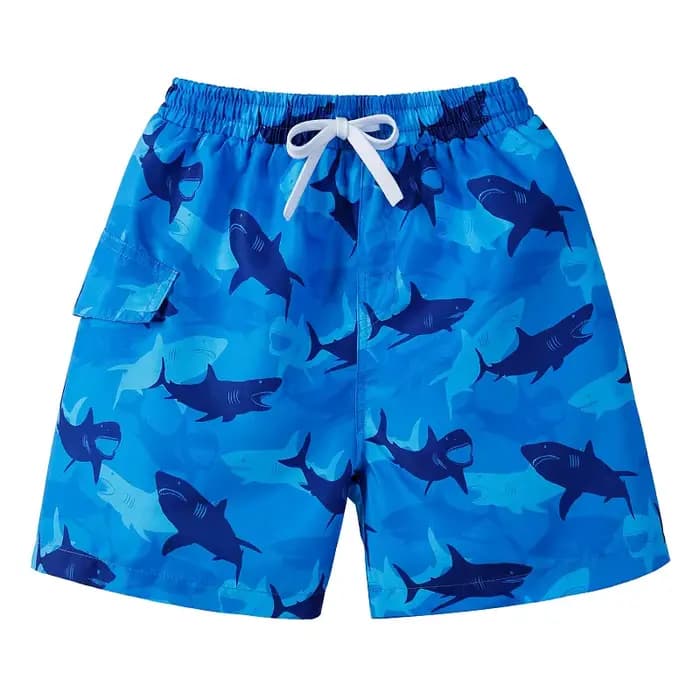 Hawaii enfants short de bain mignon maillot de bain maillot de bain séchage rapide maillot de bain d'été garçons short de plage planche de Surf mâle vêtements pantalon
