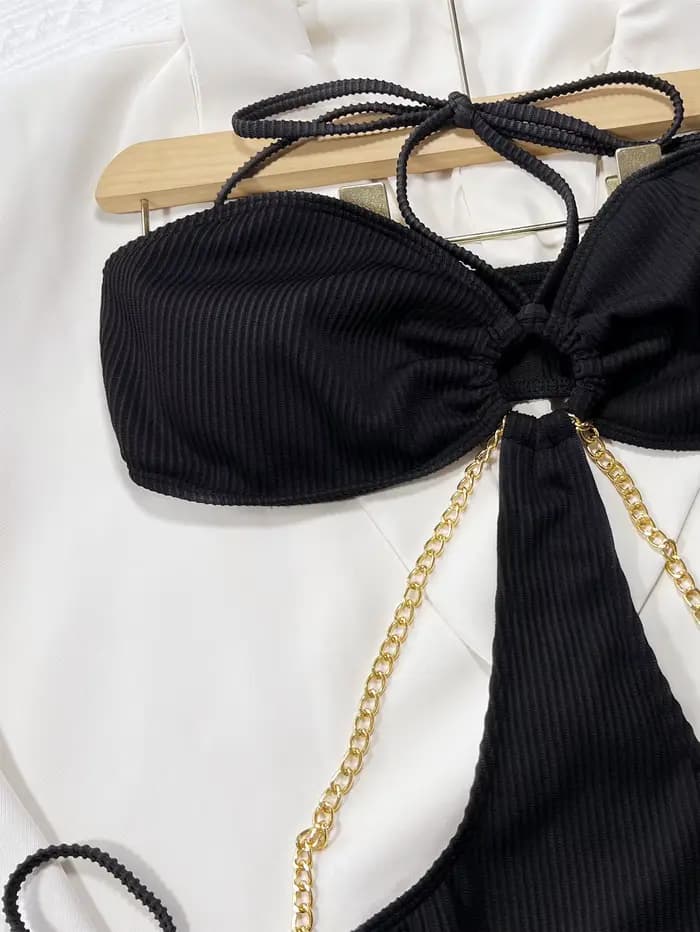 Maillot de bain une pièce noir
