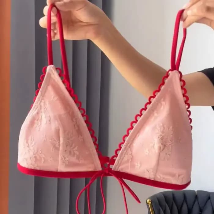 Maillot de bain deux pièces à rayures avec nœud papillon, sans manches, décolleté en V profond, coupe cintrée, vêtements de plage
