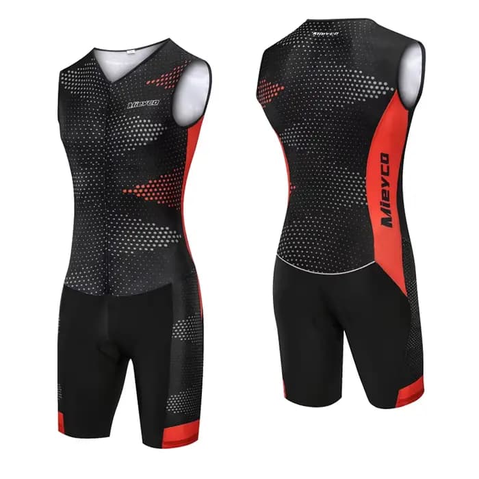 Maillot de cyclisme Triathlon pour hommes, vêtements de cyclisme de l'équipe professionnelle, vtt, maillot de bain, course à pied, équitation, tenue de vélo, 2024