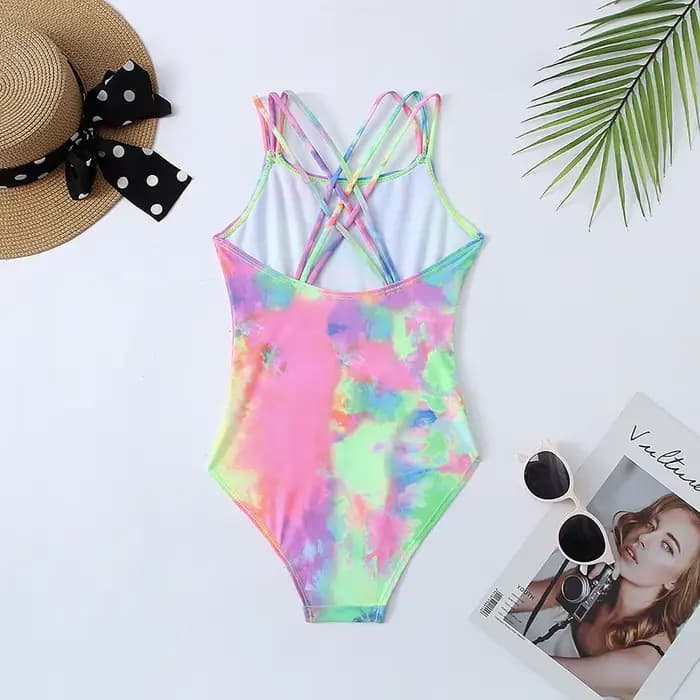 Maillot de bain une pièce pour grandes filles