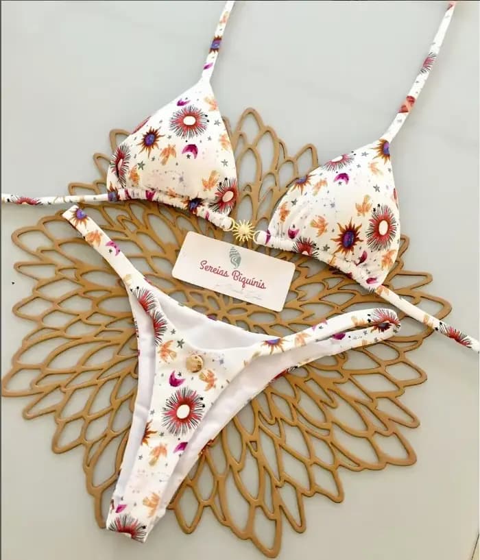 Ensembles de bikinis imprimés sexy, hauts à lacets style halter, strings, maillots de bain style plage, maillots de bain Y2K, vêtements de plage pour femmes, Купальник Женский