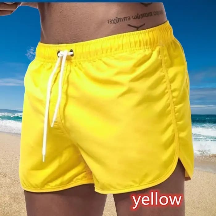 Nouveau short de bain homme été 2026 – Maillot de bain sexy taille basse respirant pour la plage et le surf