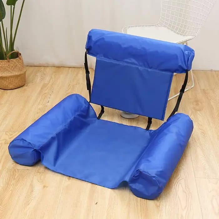 Matelas d'eau gonflable pliable 1 pièce, flotteur de piscine, hamac, chaise longue, accessoire de sport aquatique pour la plage