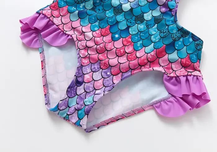 Maillot de bain une pièce pour filles de 2 à 14 ans