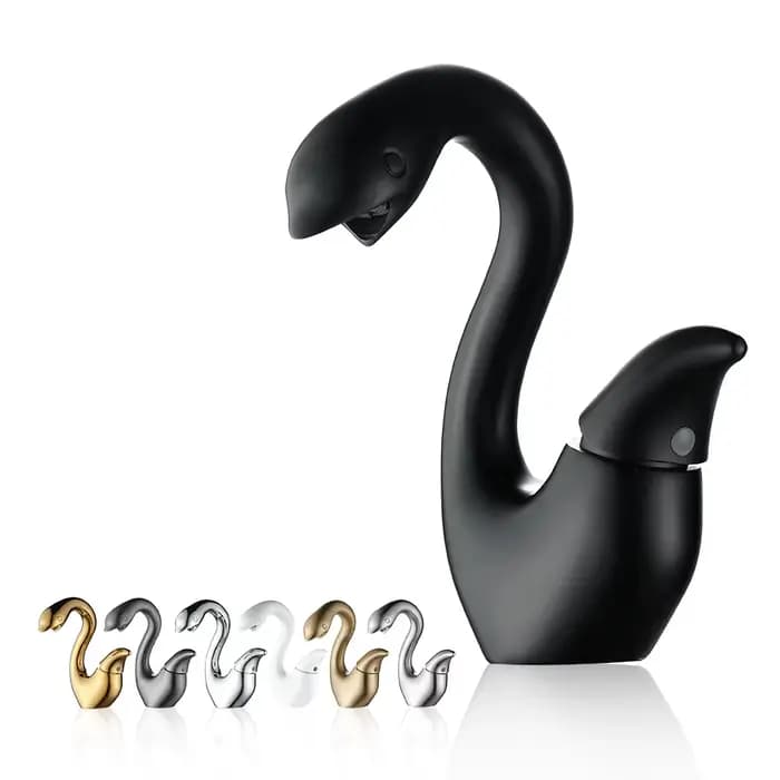 FZDESIGN-Robinet d'Eau Chaud et Froid à Poignée Unique, Lavabo Monté sur le Pont, pour Centre Commercial