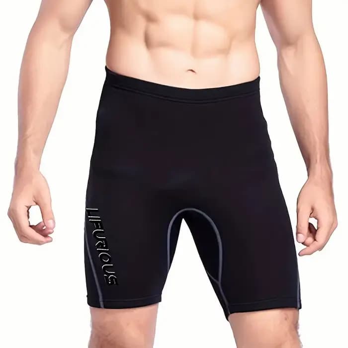 Short de plongée en néoprène 2 mm pour homme – Maillot de surf chaud et super extensible